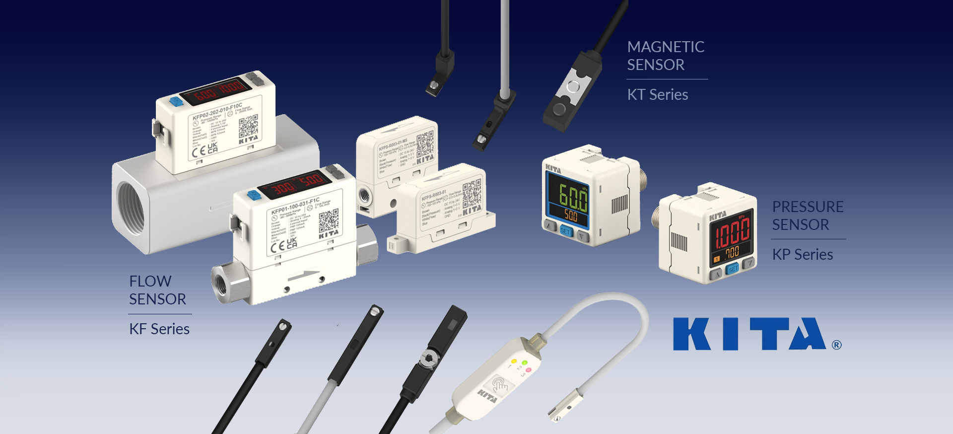 KITA - Magnetic-sensor, pressure-sensor